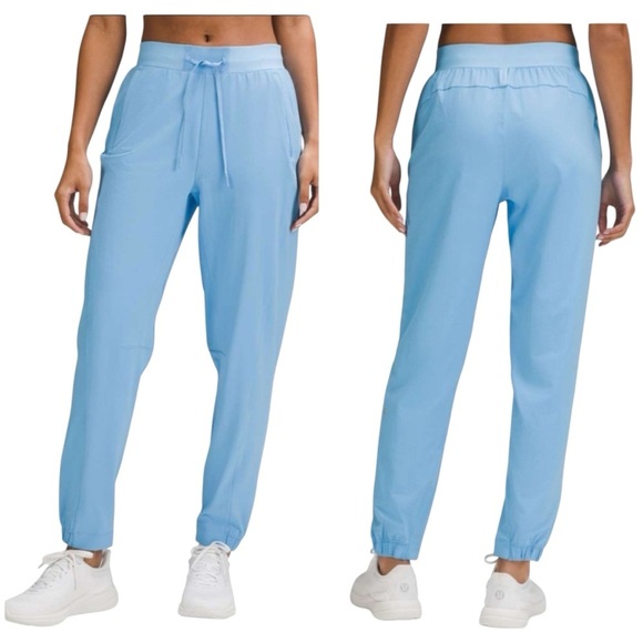 Lululemon Womens License to Train High Rise Pants Size 4 Aero Blue Joggers - Picture 16 of 16